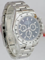 2002 Men's Rolex Daytona Cosmograph Y Black Stainless Steel 40mm Watch 116520