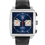 TAG HEUER Monaco Calibre 12 Stainless Steel Blue 39mm Auto Watch CAW2111.FC6183