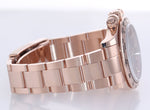 Rolex Daytona Rose Gold Chocolate Stick Dial 116505 Chrono Watch