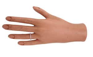 Ladies 14K White Gold 0.10ctw Diamond Engagement Wedding Anniversary Band Ring