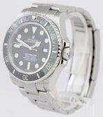 OPEN CARD UNPOLISHED Rolex Sea-Dweller 4000 SD4K Ceramic Steel 116600 40mm Watch