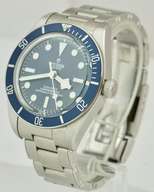 MINT 2021 Tudor Black Bay Fifty Eight 58 BLUE Stainless Steel 39mm Watch 79030 B