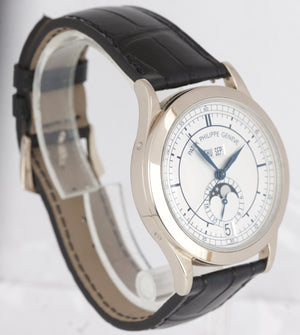 Patek Philippe Calatrava 18k White Gold Annual Calendar 38.5mm Watch 5396G-001