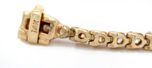 Vintage 2.50ctw H/SI2 Diamond Tennis Bracelet in 14k Yellow Gold - 7.00"