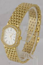 Tiffany & Co. Mark Coupe Medium 18K Yellow Gold Quartz Diamond Watch 17940384