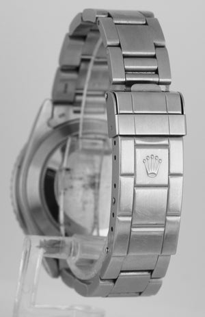 Vintage 1987 Rolex Submariner Date 16800 PUMPKIN PATINA SPIDER DIAL 40mm Watch