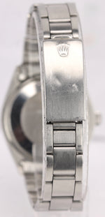 Men's Vintage Rolex Oyster Perpetual Explorer Precision 5500 Black 34mm Watch