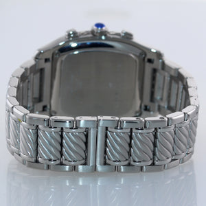 Ladies David Yurman Thoroughbred 35mm Diamond Chronograph MOP Watch T307-CST