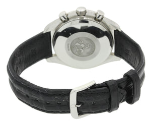 Omega Speedmaster Triple Date Black Chronograph 3820.50 39mm Steel Watch wBox J8