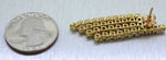Vintage 14k Yellow Gold 4.00ctw E/VS1 Diamond Flexible Dangle Earrings