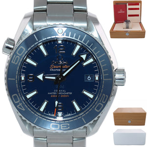 PAPERS 2020 Omega Seamaster Planet Ocean Blue 215.30.40.20.03.001 39.5mm Watch