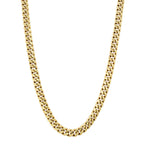 Modern Men's Solid 14k Yellow Gold 6.22 mm Curb Link Chain 24" Necklace 27.9g