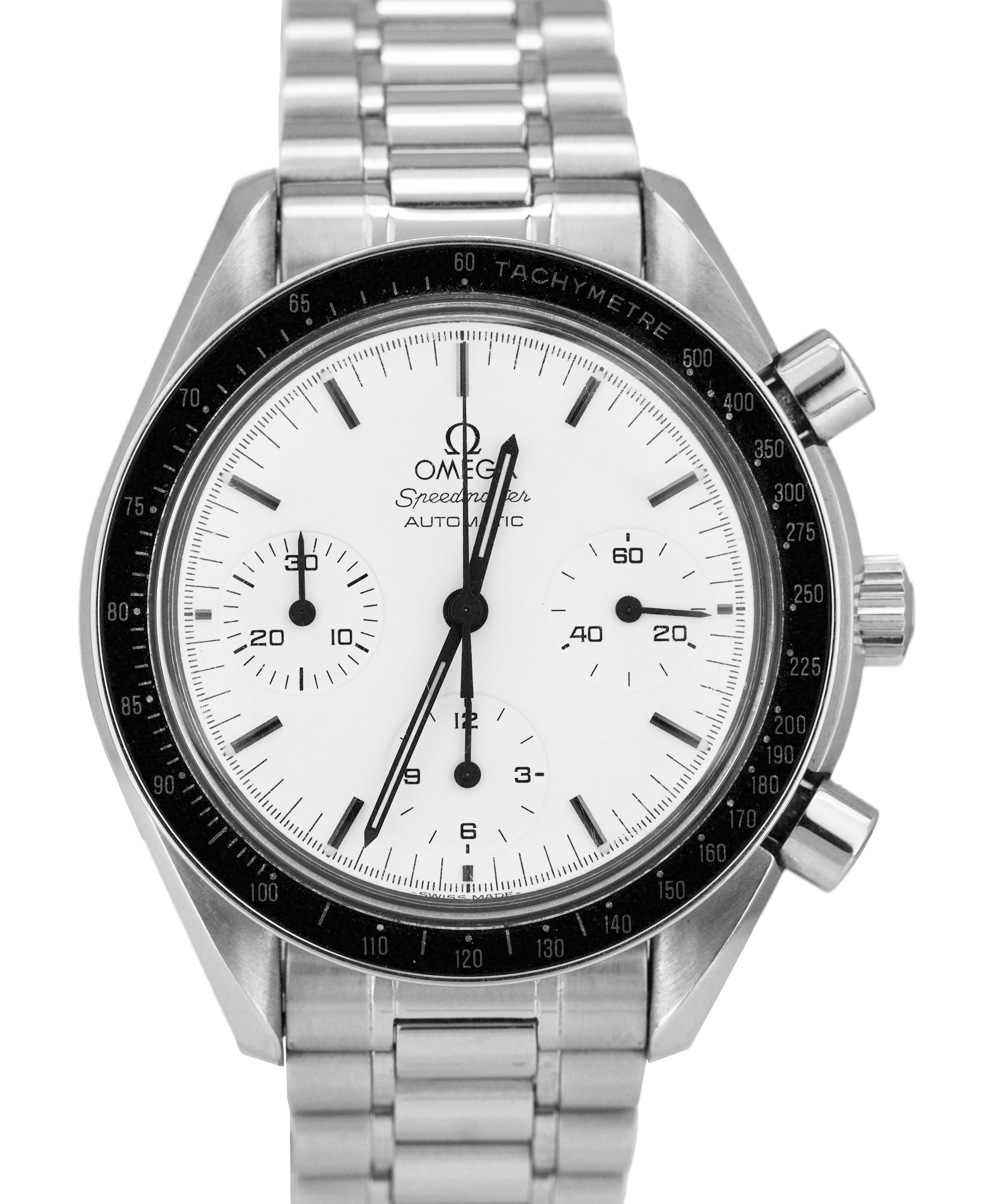 Omega Speedmaster Reduced SNOOPY LITE 39mm Automatic 3510.20 WHITE Steel Watch