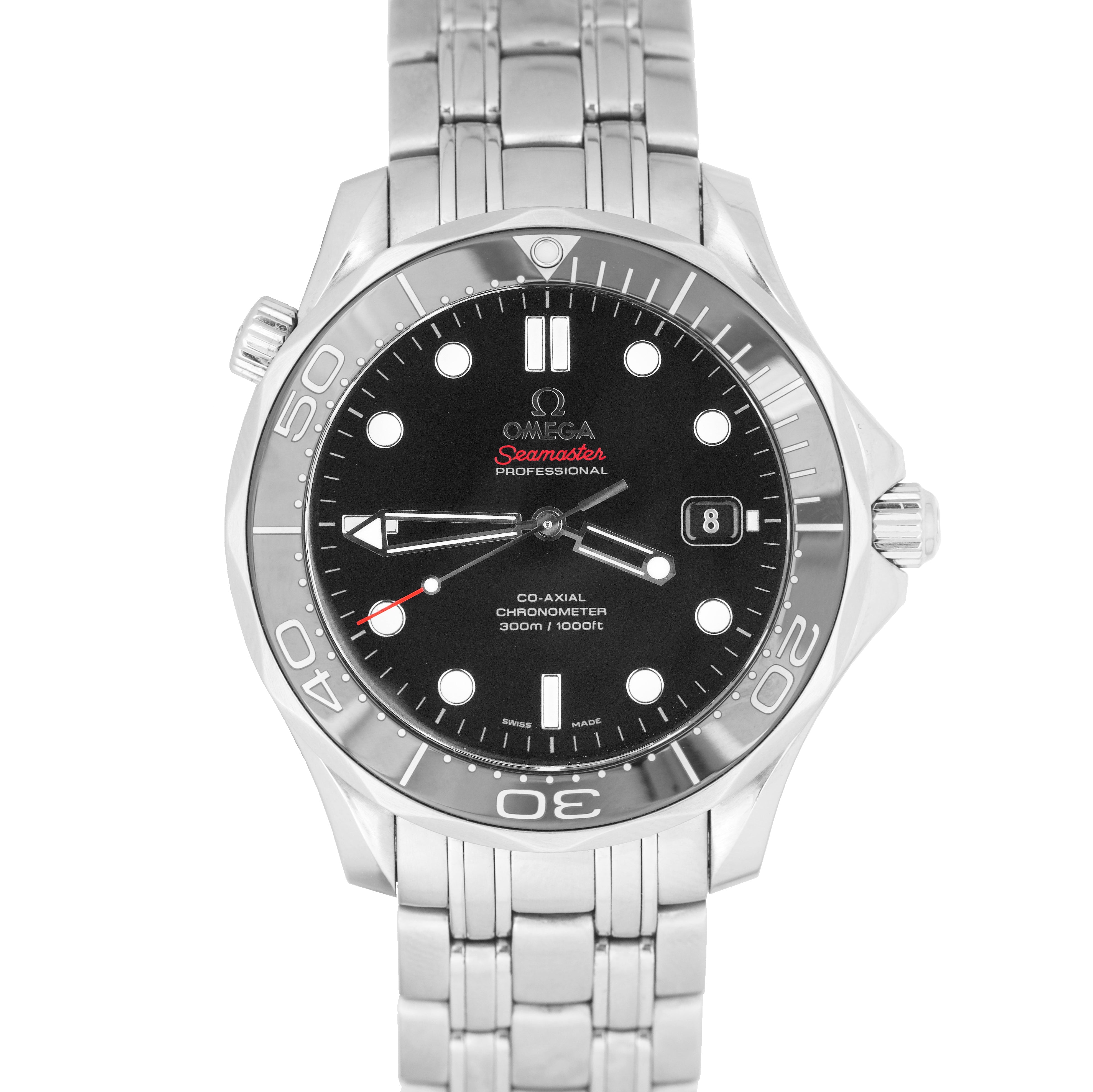 Omega Seamaster Professional 300M 252.30 Black Stainless Automatic 41mm Watch