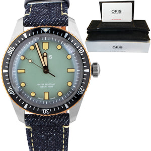 Oris X Momotaro Sixty-Five 40mm Stainless Steel Bronze Watch 01 733 7707 4337