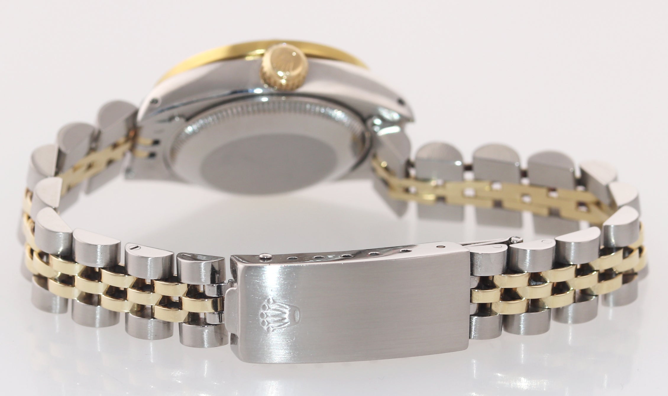 Rolex 6917 Two Tone 18k Gold 26mm mother of pearl diamond Bezel Jubilee Watch Bo