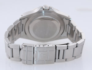 BOX PAPERS Rolex Explorer II 16570 Steel White Polar Date TRITIUM 40mm Watch