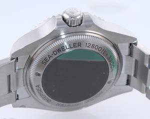 NEW 2019 PAPERS Rolex Sea-Dweller Deepsea Cameron Blue 126660 44mm Watch Box