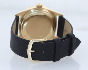 Rolex Day-Date President 36mm 1803 Black Diamond Bezel Lug 18K Yellow Gold Watch