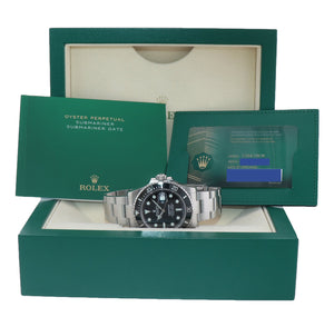 2020 PAPERS Rolex Submariner 41mm Ceramic Bezel 126610 Watch Box
