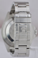 REHAUT UNPOL. 3186 Rolex Explorer II Black GMT Stainless Steel 40mm Watch 16570