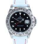 2002 Rolex Explorer II Black Dial 16570 40mm Date GMT Watch