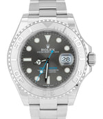 MAY 2021 Rolex Yacht-Master 40mm Dark Rhodium 126622 Stainless Oyster Watch B+P