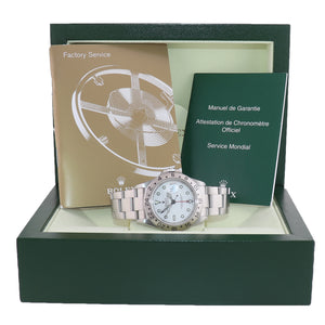 2008 ENGRAVED REHAUT Rolex Explorer II 16570 Polar 40mm Date 3186 Watch Box