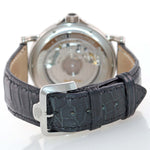 Paul Picot Atelier 3351 SG Steel Black Roman Diamond Date Automatic 42mm Watch