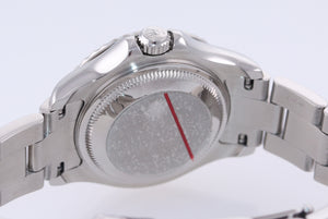 MINT Rolex Yacht-Master 169622 Steel Platinum Dial Rolesium 29mm Watch Box