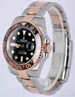 2019 Rolex GMT-Master II Two-Tone Root Beer Rose 40mm 126711 CHNR Watch B&P