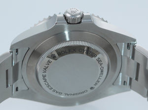 NEW June 2020 PAPERS Mark II Rolex Red Sea-Dweller 43mm 126600 Steel Watch Box