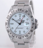 2001 UNPOLISHED Rolex Explorer 2 16570 Steel White Polar 40mm Watch Box