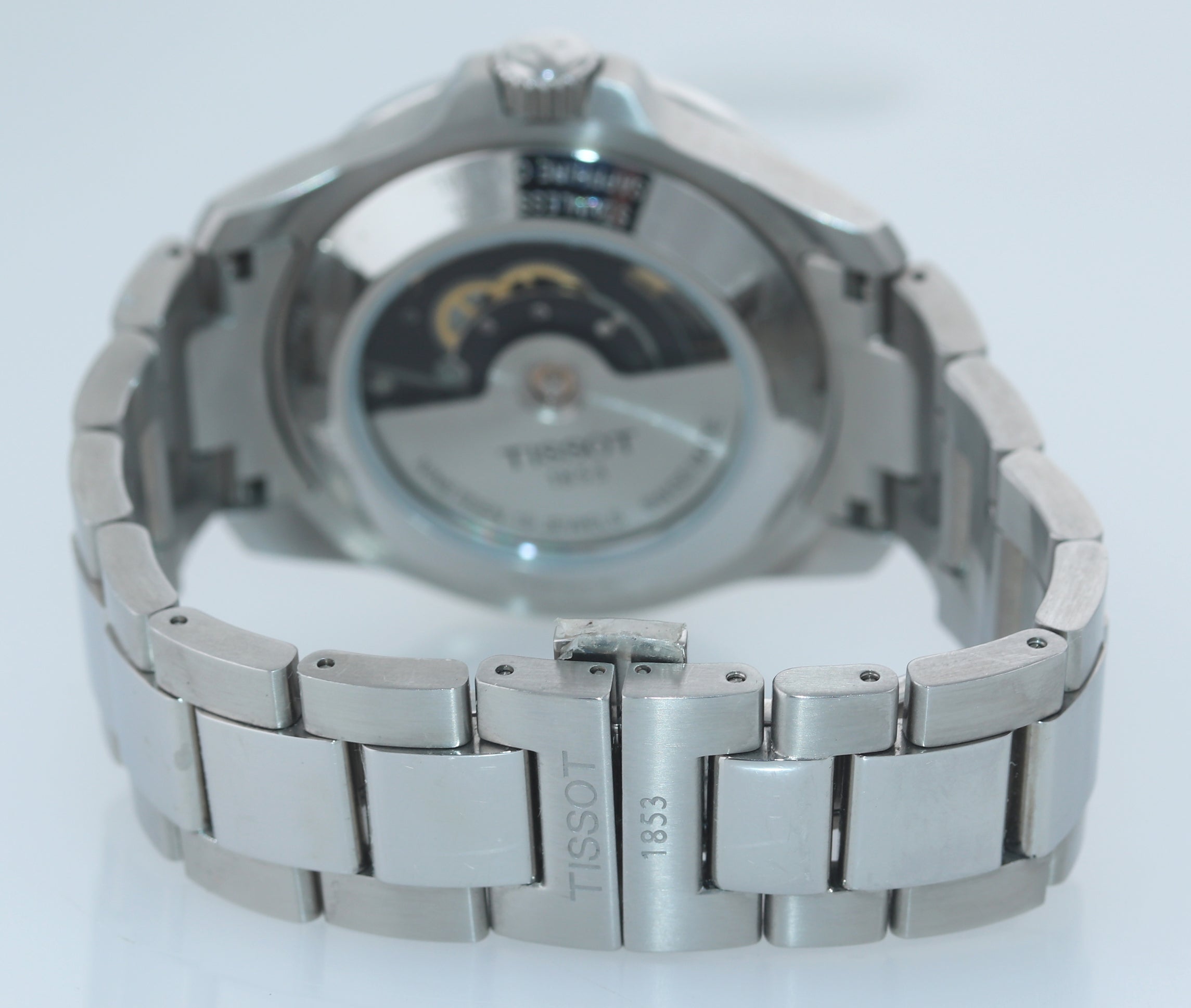 Tissot Swissmatic V8 Stainless Steel Automatic T106407 42mm White Date Watch