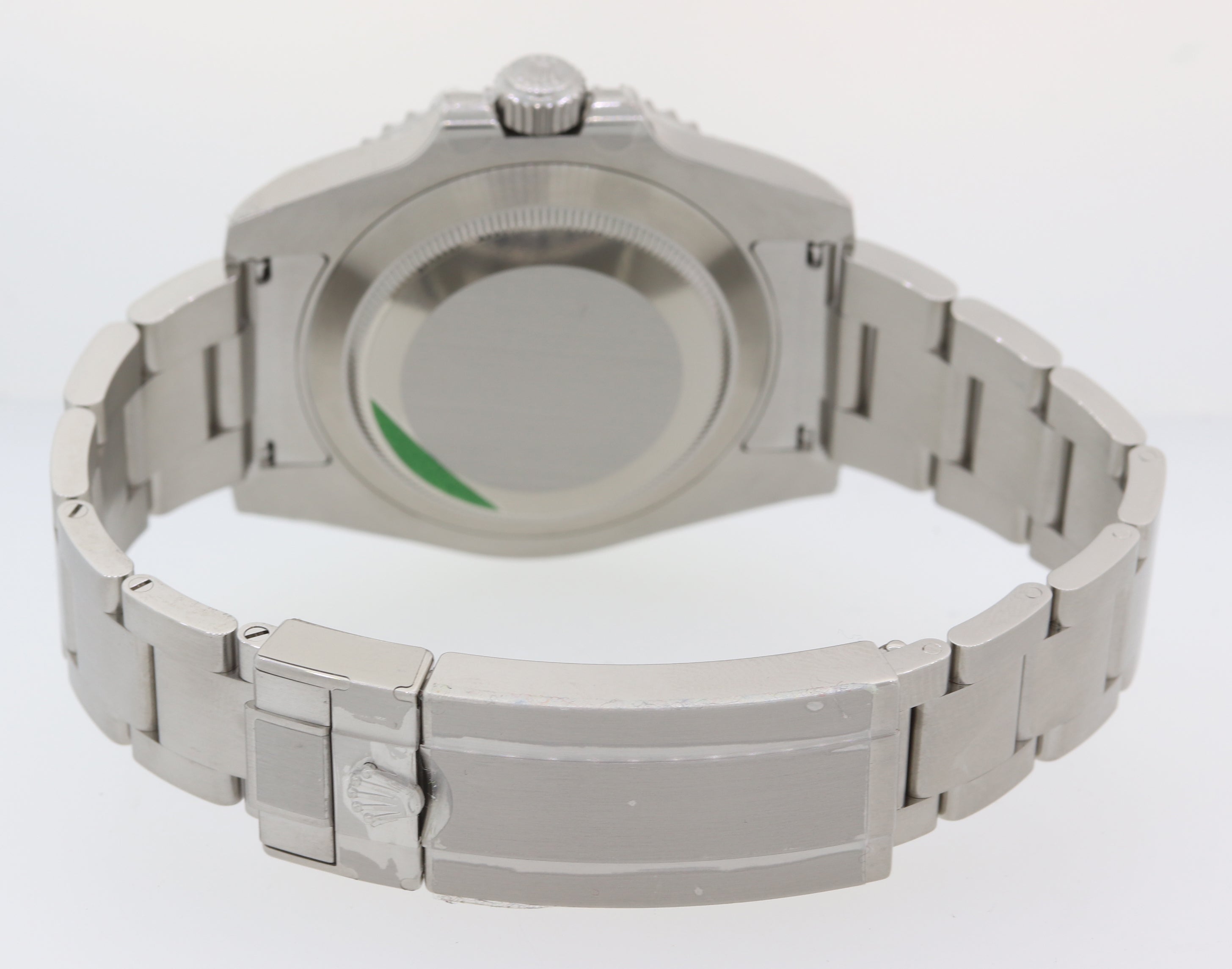 DEC 2019 NEW STICKERS Rolex Submariner No Date 114060 Steel Black Ceramic Watch