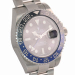 2018 PAPERS Rolex GMT Master II 116710 BLNR Steel Ceramic Blue Batman Watch