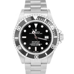 2005 Rolex Sea-Dweller 40mm Stainless NO-HOLES CASE  Black Date Watch 16600