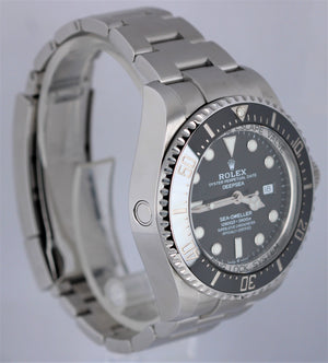 2020 Rolex Sea-Dweller Deepsea Date Black Dial 44mm Dive Stainless Steel 126660