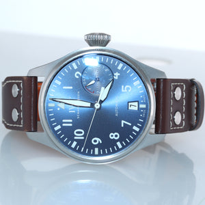PAPERS IWC Big Pilot Le Petit Prince Blue 46mm 7Day Watch Steel IW500916 5009-16