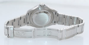 MINT Rolex Yacht-Master 16622 Steel Platinum Dial & Bezel 40mm Watch Box