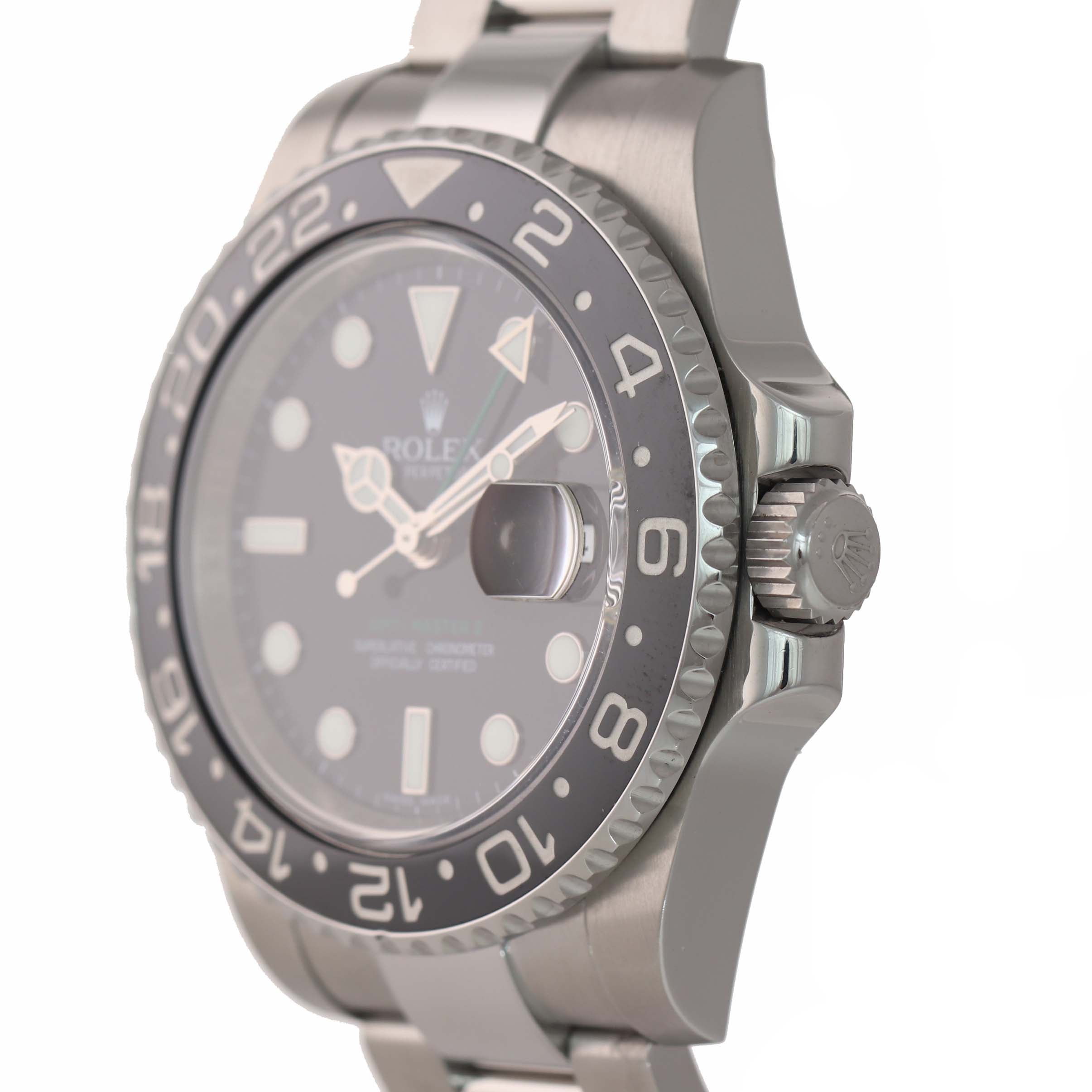 2012 Rolex GMT Master II 116710LN Steel Ceramic Black Ceramic Watch Box