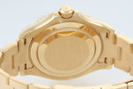 MINT 2008 WARRANTY CARD Rolex Yacht-Master 16628 Champagne Gold 40mm Watch Box