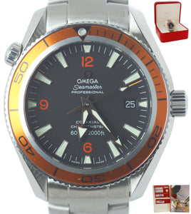 Omega Seamaster Planet Ocean Orange 42mm Stainless Co-Axial 600M 2209.50 Watch