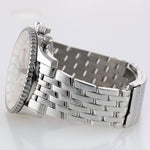 MINT Breitling Navitimer World Chronograph GMT White Cream Steel A24322 Watch