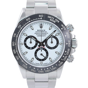SEPT 2020 NEW PAPERS Rolex Daytona 116500LN White Ceramic Panda Steel Watch