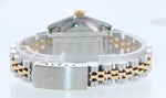 Ladies Rolex 69173 Two Tone 18k Gold 26mm White Roman Jubilee Watch Box