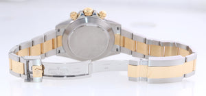 2019 PAPERS Champagne Chrono 116503 Rolex Daytona Two Tone Steel Gold Watch Box