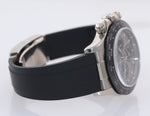 PAPERS Rolex Daytona Oysterflex 116519LN White Gold Ceramic Silver Panda Watch