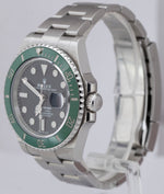 2022 Rolex Submariner 41mm Date GREEN KERMIT Ceramic Steel Watch 126610 LV B+P