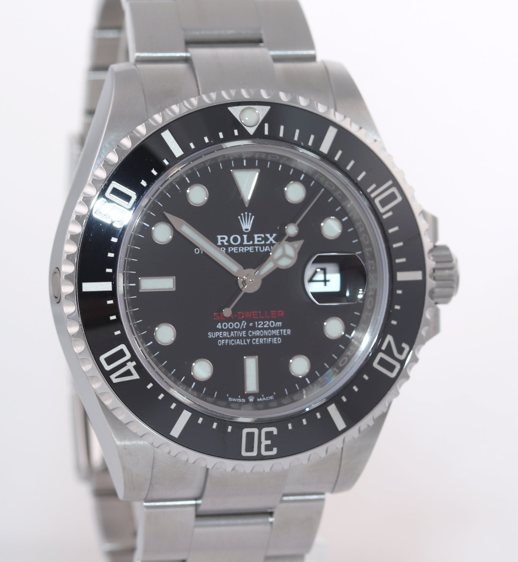 BRAND NEW 2020 PAPERS Mark II Rolex Red Sea-Dweller 43mm 126600 Steel Watch